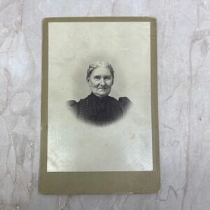 Mary Boice Gale Antique Photo Portrait 4x6 NY AE7